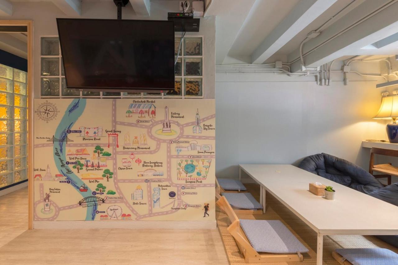 Kinnon Deluxe Hostel Coworking Cafe Μπανγκόκ Εξωτερικό φωτογραφία