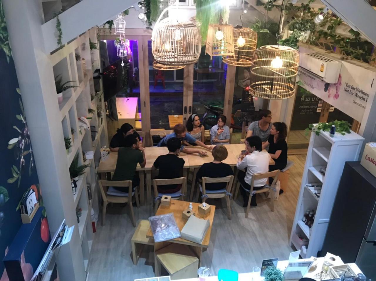Kinnon Deluxe Hostel Coworking Cafe Μπανγκόκ Εξωτερικό φωτογραφία